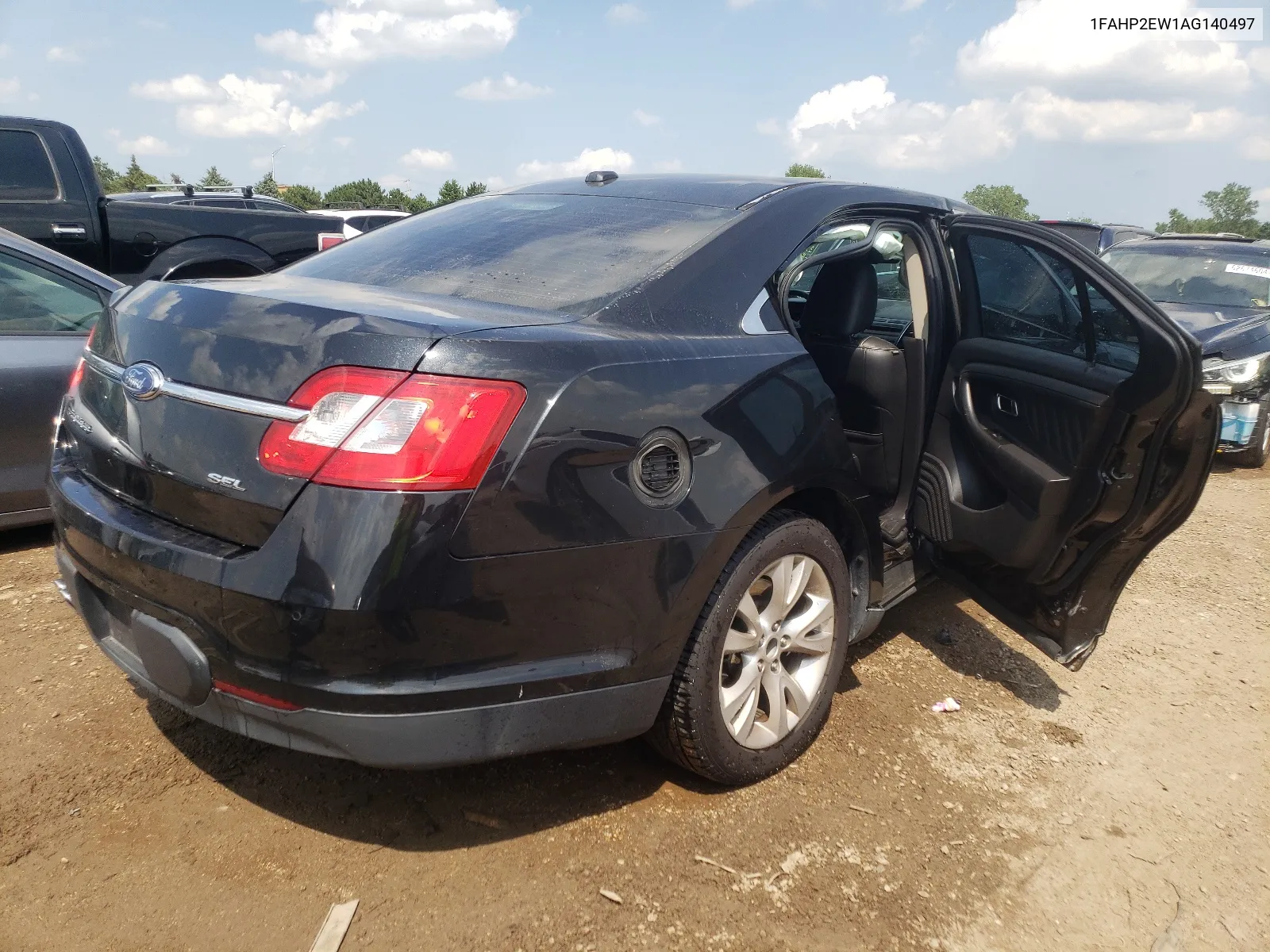 2010 Ford Taurus Sel VIN: 1FAHP2EW1AG140497 Lot: 62725474