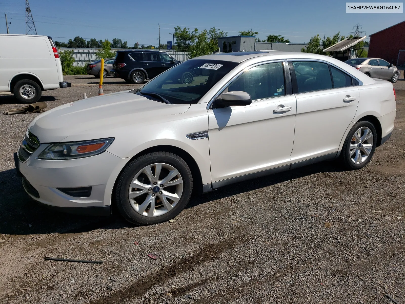 2010 Ford Taurus Sel VIN: 1FAHP2EW8AG164067 Lot: 63299344