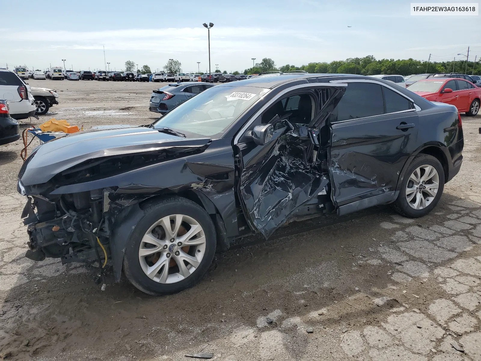 2010 Ford Taurus Sel VIN: 1FAHP2EW3AG163618 Lot: 63318264