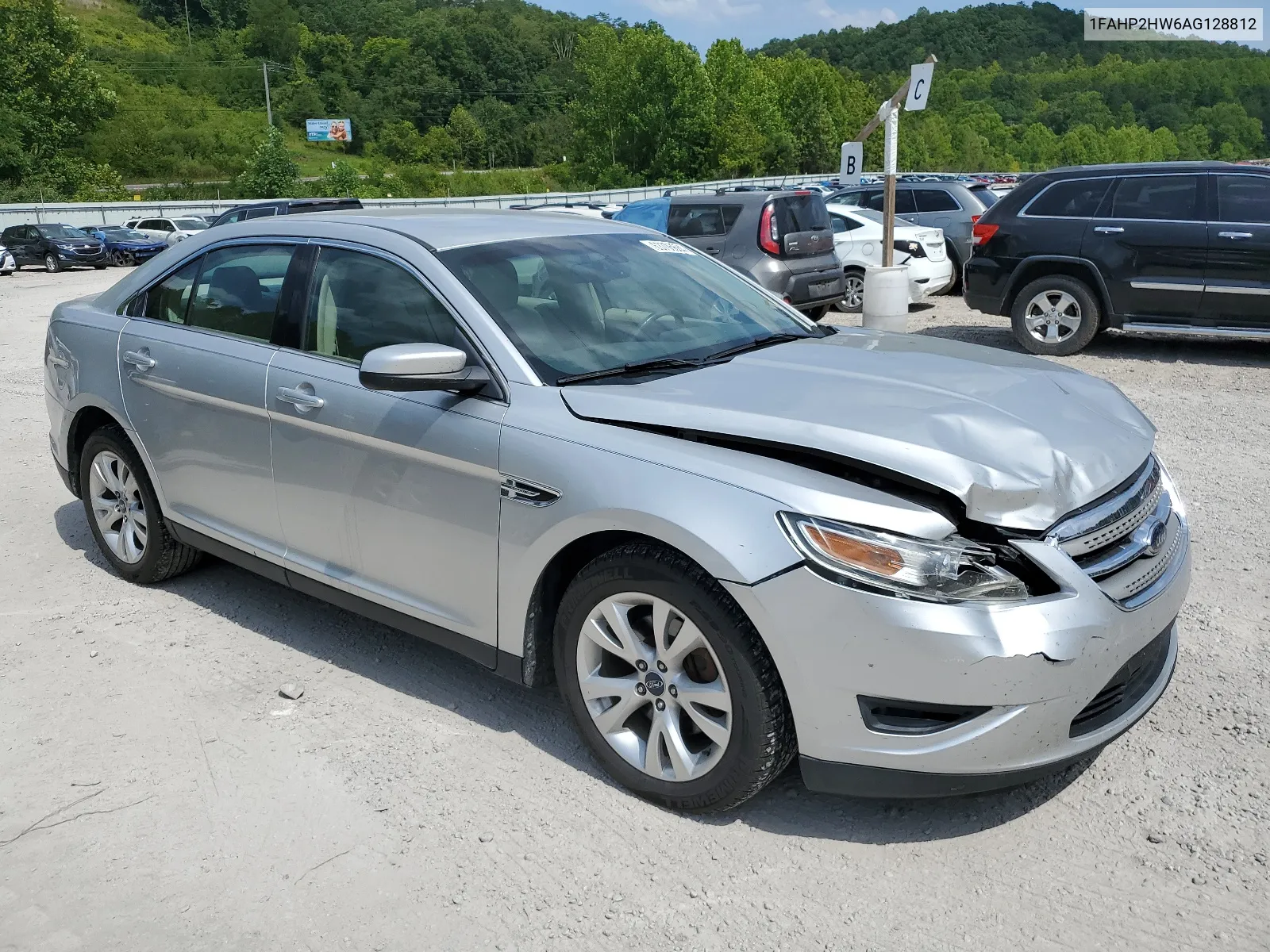 2010 Ford Taurus Sel VIN: 1FAHP2HW6AG128812 Lot: 63705684