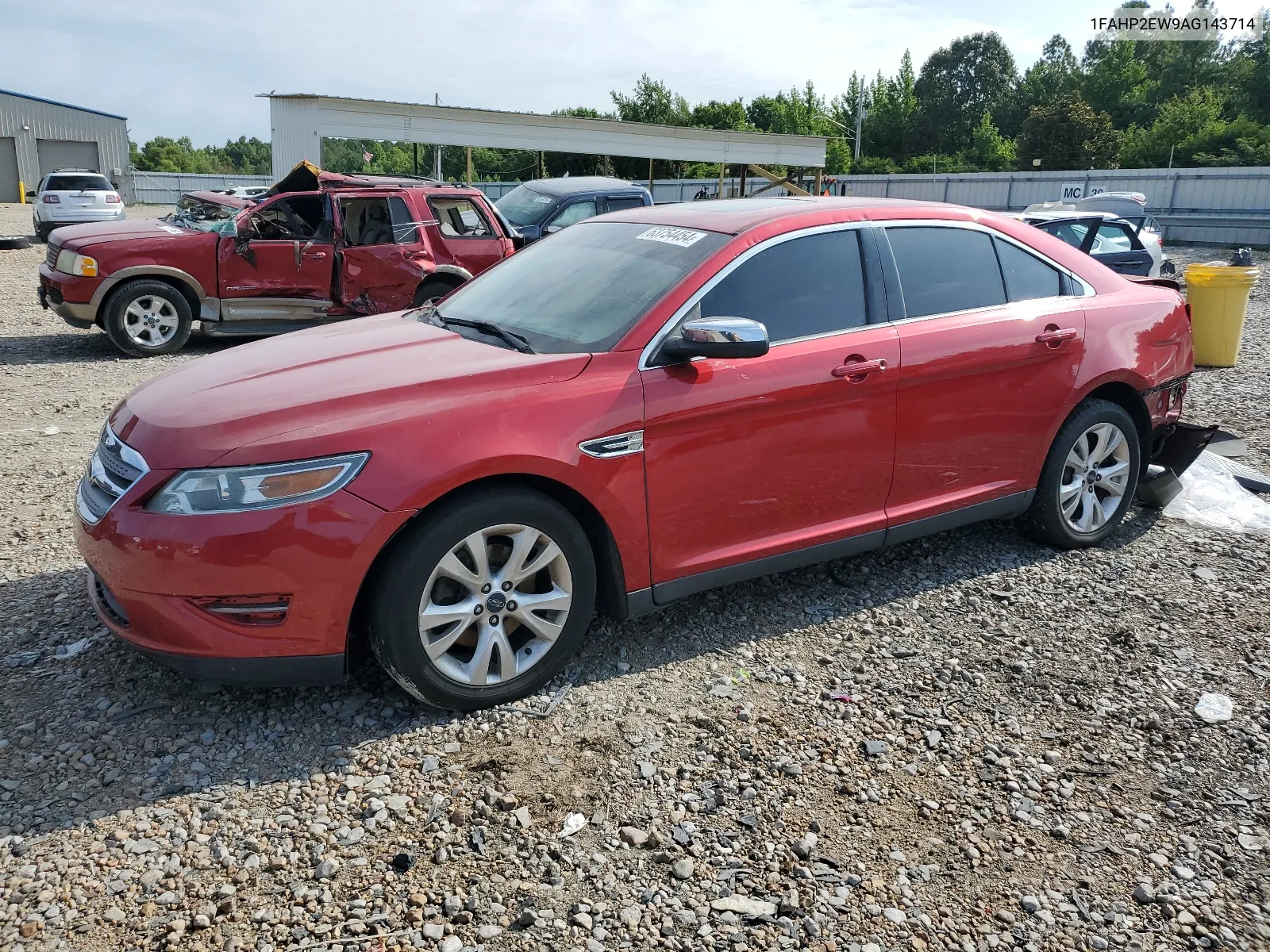 2010 Ford Taurus Sel VIN: 1FAHP2EW9AG143714 Lot: 63754454