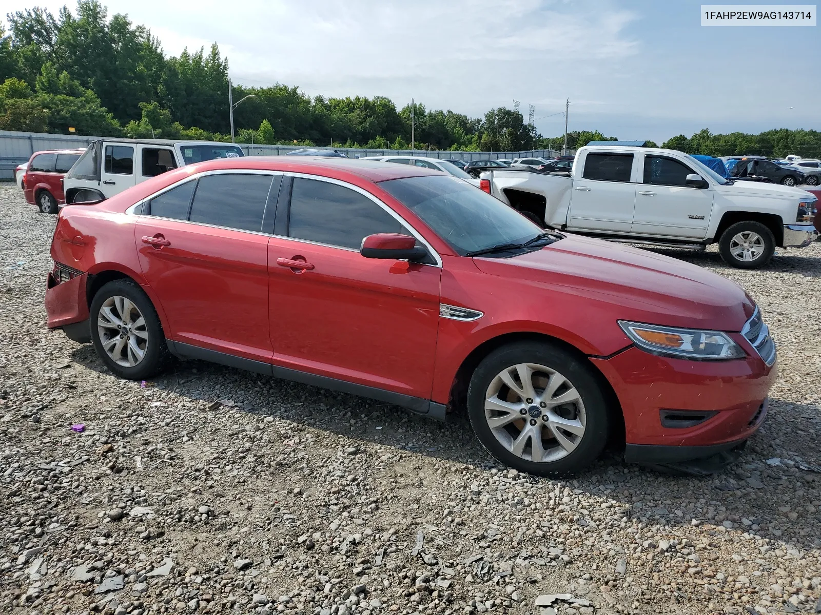 2010 Ford Taurus Sel VIN: 1FAHP2EW9AG143714 Lot: 63754454