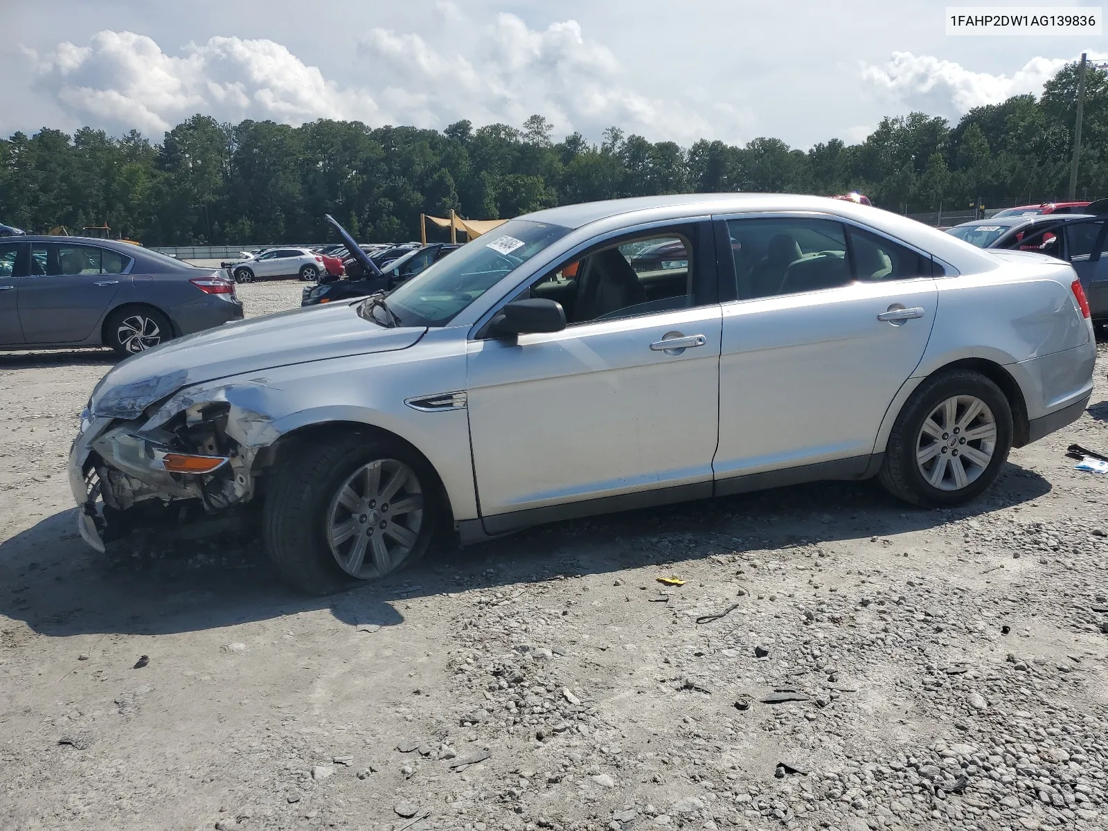 2010 Ford Taurus Se VIN: 1FAHP2DW1AG139836 Lot: 65148464