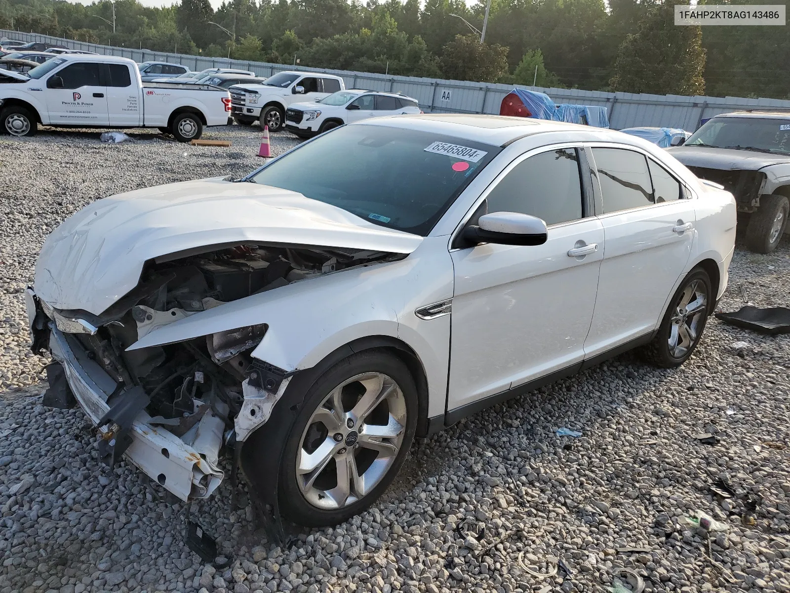 2010 Ford Taurus Sho VIN: 1FAHP2KT8AG143486 Lot: 65465804