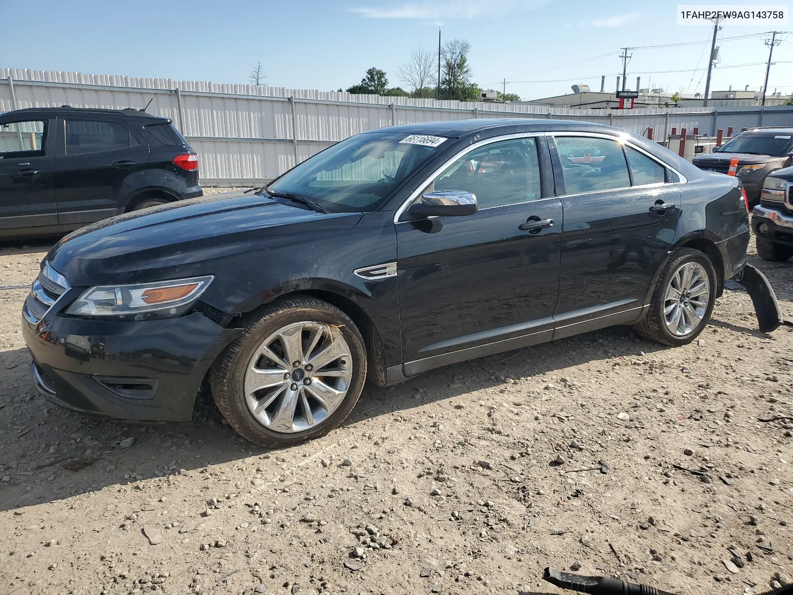 2010 Ford Taurus Limited VIN: 1FAHP2FW9AG143758 Lot: 66116694