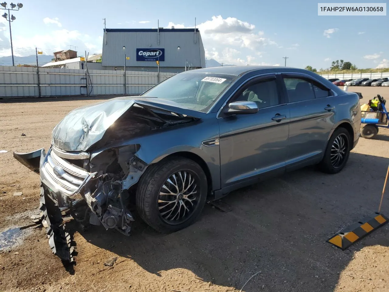 2010 Ford Taurus Limited VIN: 1FAHP2FW6AG130658 Lot: 69783064