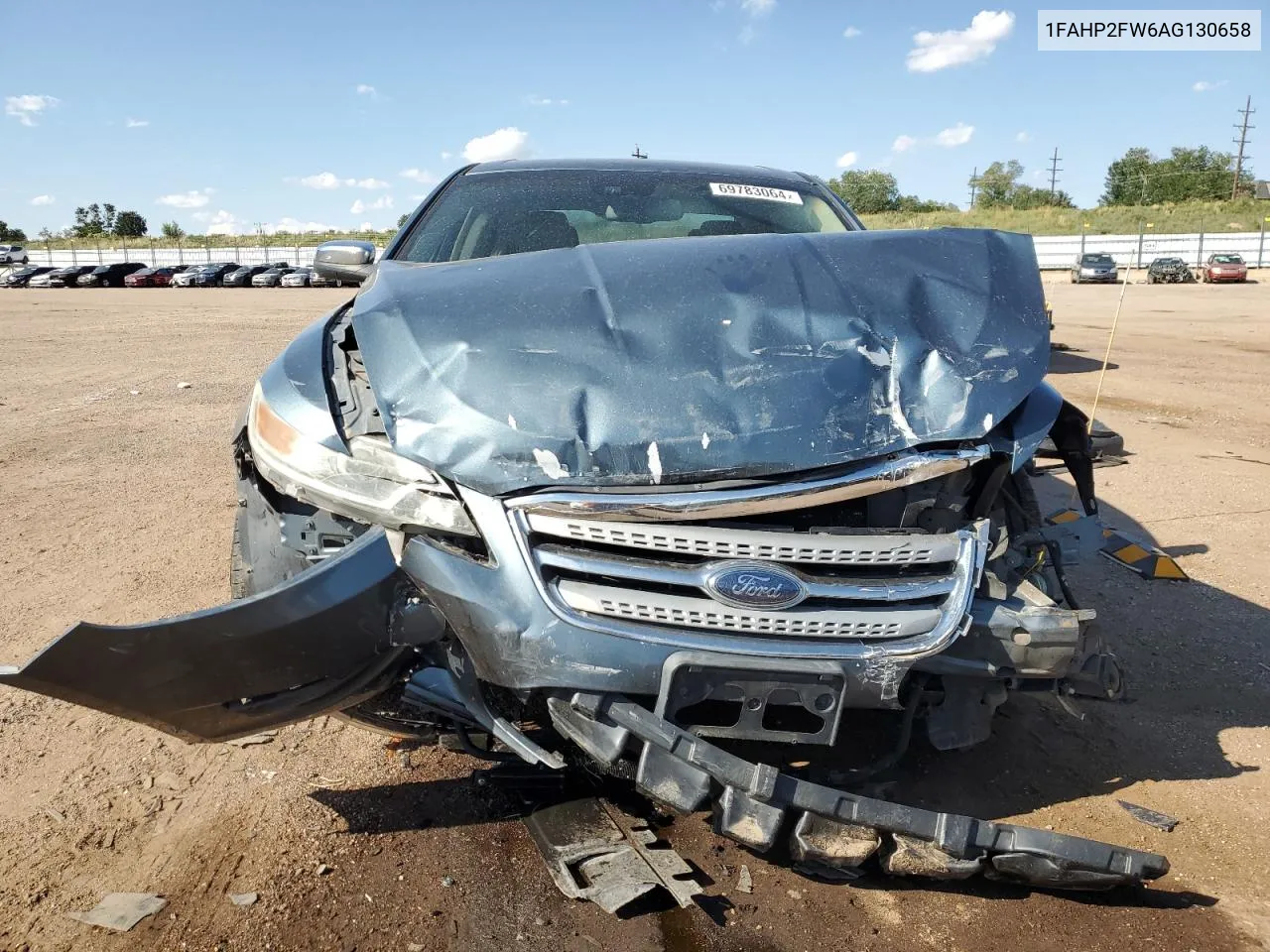 2010 Ford Taurus Limited VIN: 1FAHP2FW6AG130658 Lot: 69783064