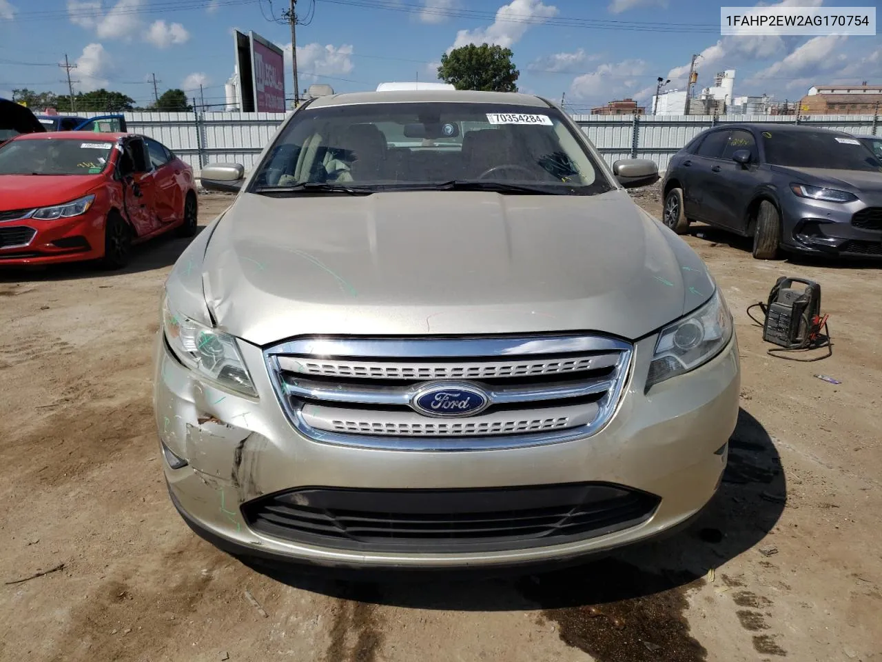 2010 Ford Taurus Sel VIN: 1FAHP2EW2AG170754 Lot: 70354284