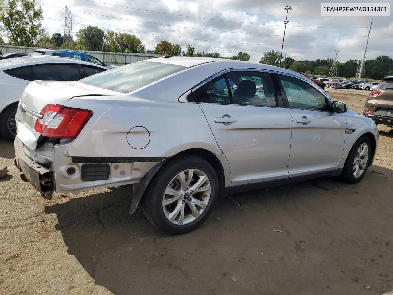 1FAHP2EW2AG154361 2010 Ford Taurus Sel