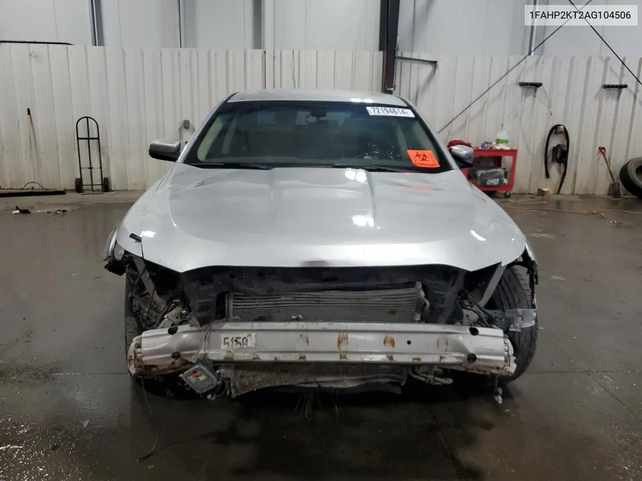 1FAHP2KT2AG104506 2010 Ford Taurus Sho