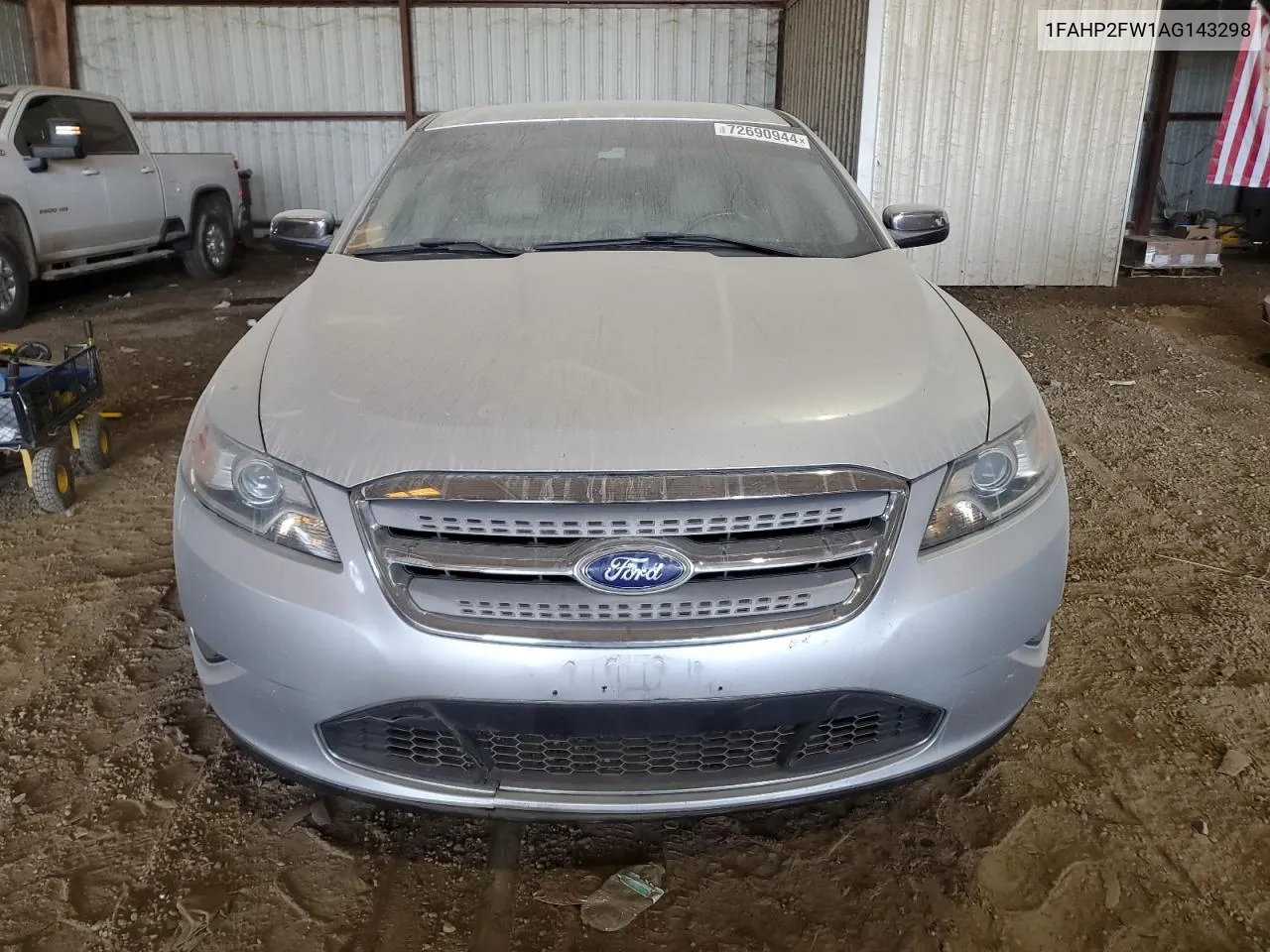 2010 Ford Taurus Limited VIN: 1FAHP2FW1AG143298 Lot: 72690944