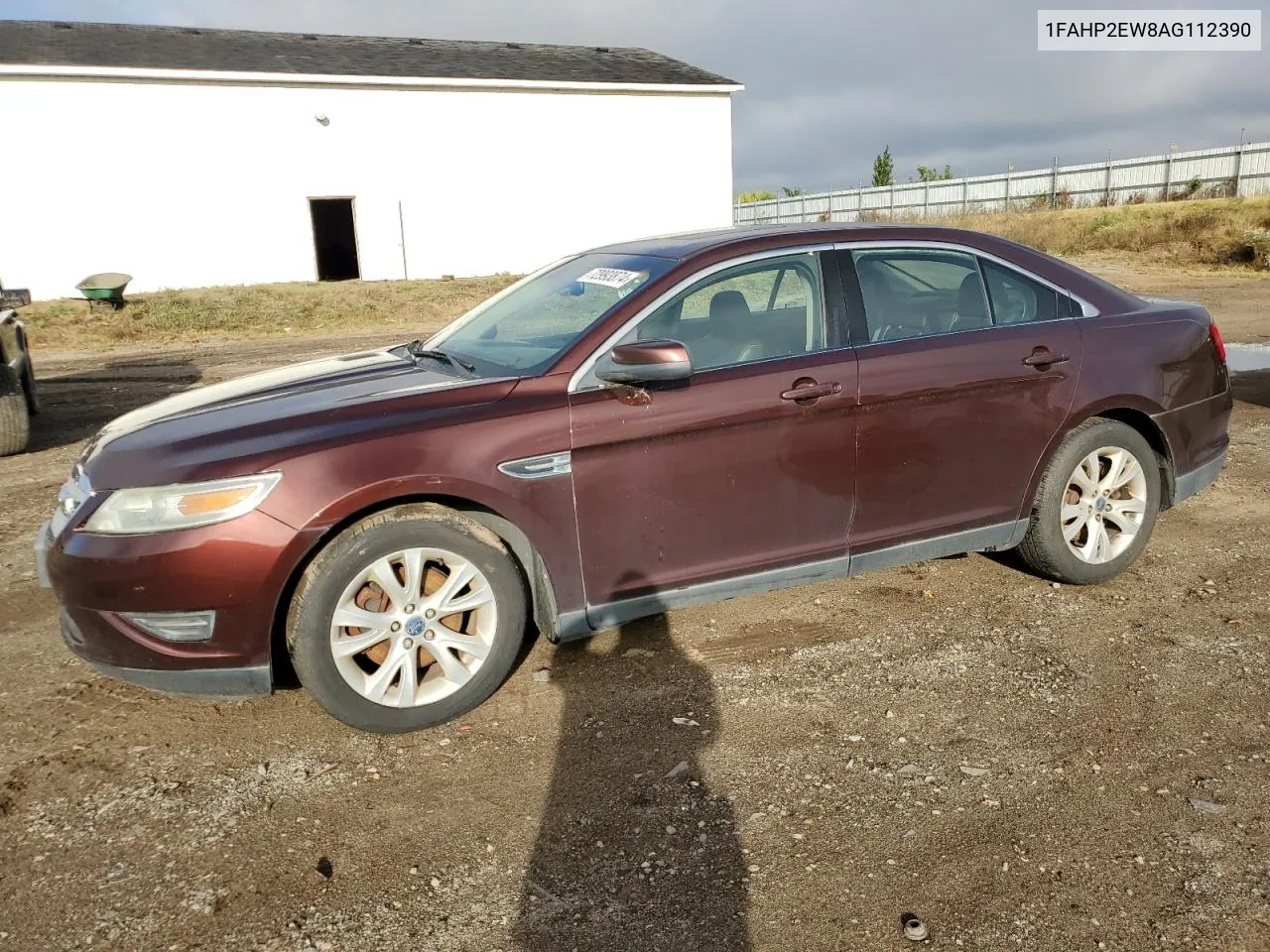 2010 Ford Taurus Sel VIN: 1FAHP2EW8AG112390 Lot: 72993874