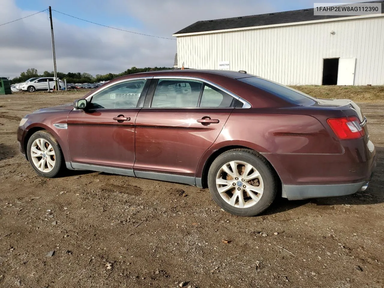 2010 Ford Taurus Sel VIN: 1FAHP2EW8AG112390 Lot: 72993874