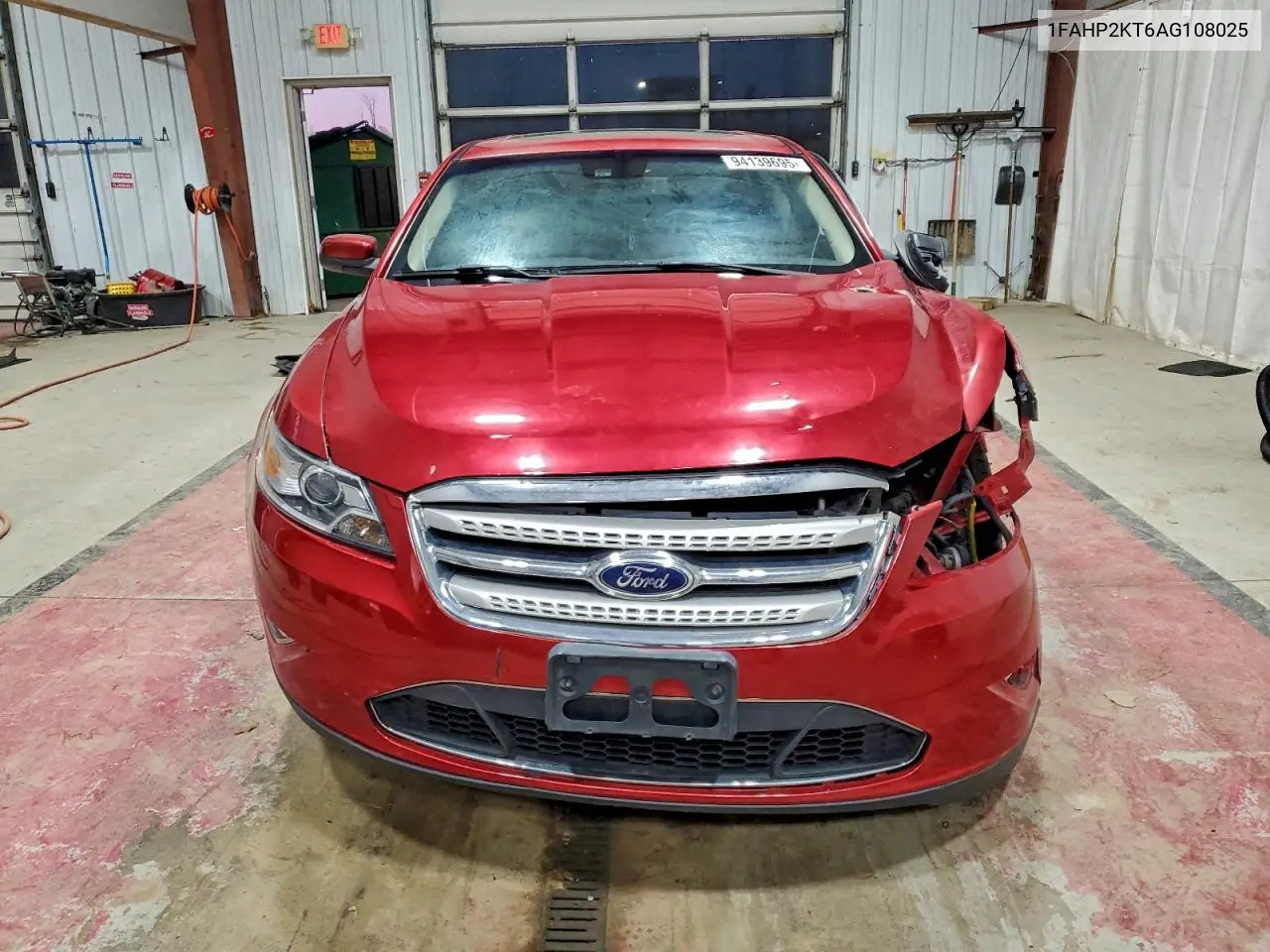 1FAHP2KT6AG108025 2010 Ford Taurus Sho