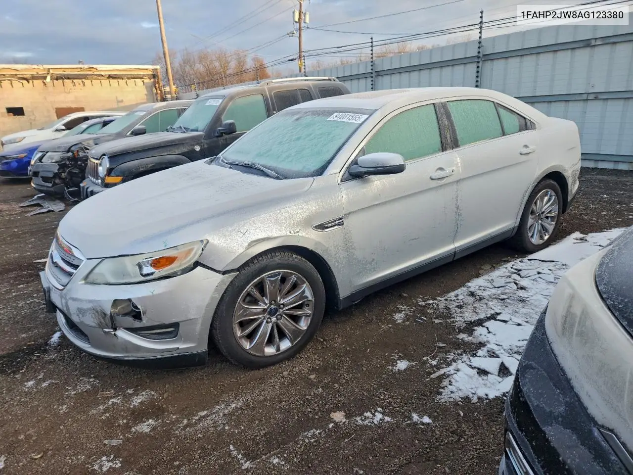 1FAHP2JW8AG123380 2010 Ford Taurus Limited