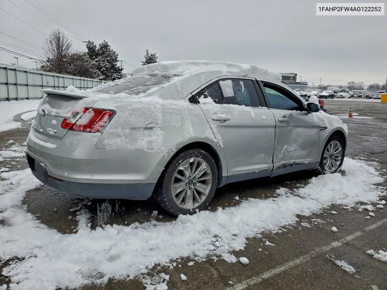 1FAHP2FW4AG122252 2010 Ford Taurus Limited