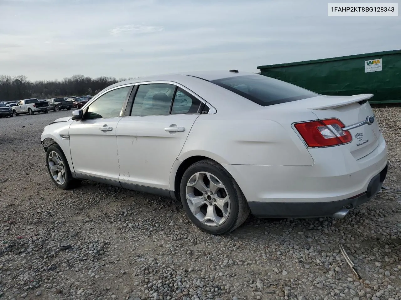 2011 Ford Taurus Sho VIN: 1FAHP2KT8BG128343 Lot: 44775524