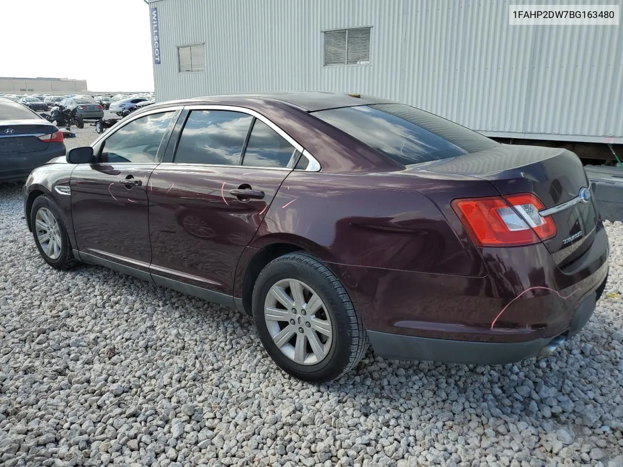 2011 Ford Taurus Se VIN: 1FAHP2DW7BG163480 Lot: 44865414