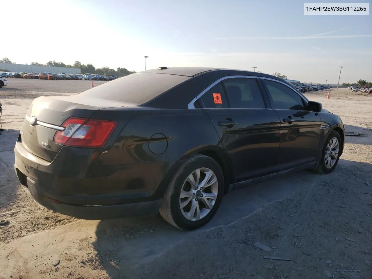 2011 Ford Taurus Sel VIN: 1FAHP2EW3BG112265 Lot: 47390504