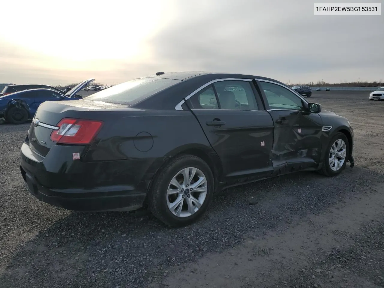 2011 Ford Taurus Sel VIN: 1FAHP2EW5BG153531 Lot: 47796104