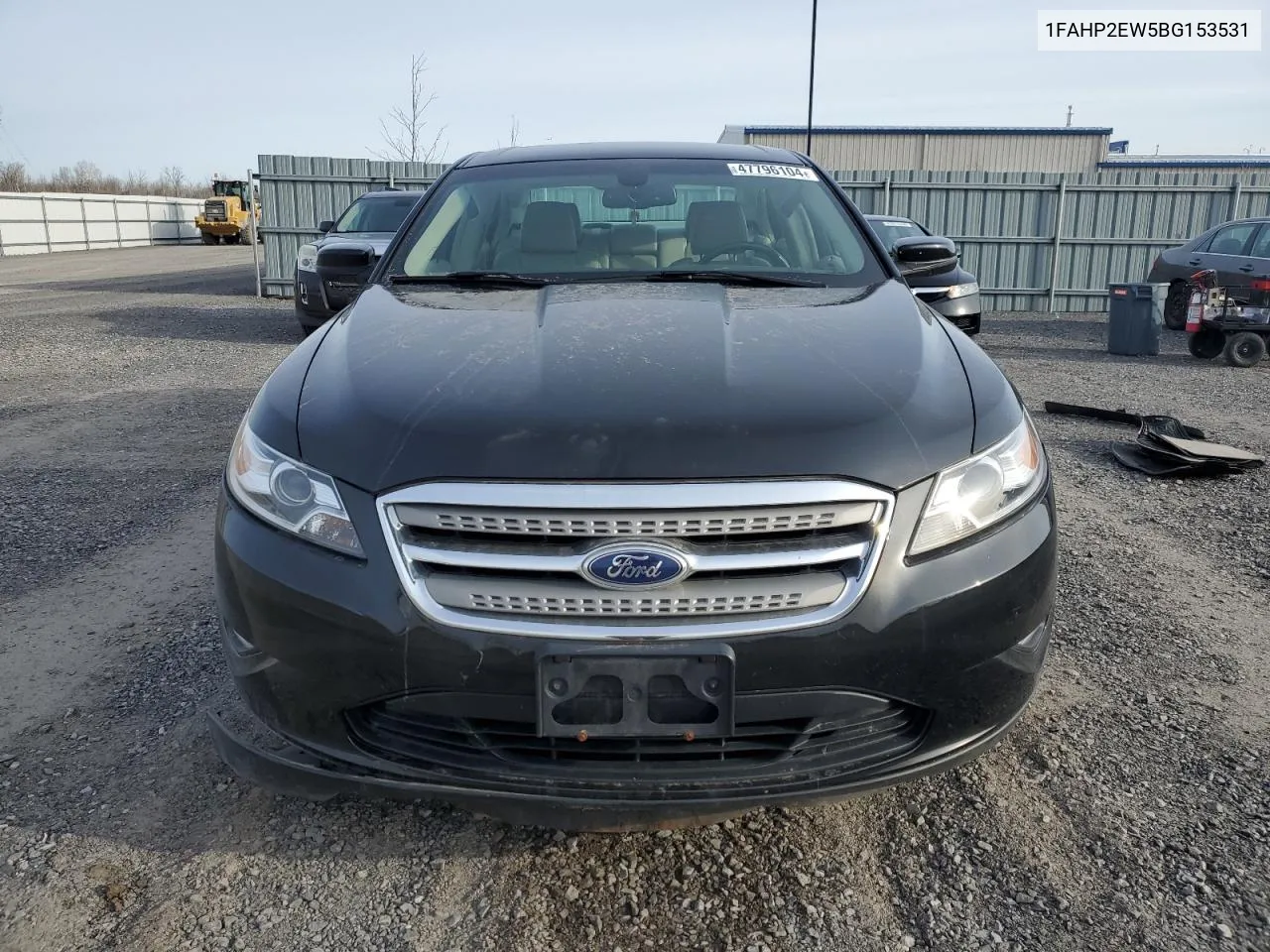 2011 Ford Taurus Sel VIN: 1FAHP2EW5BG153531 Lot: 47796104