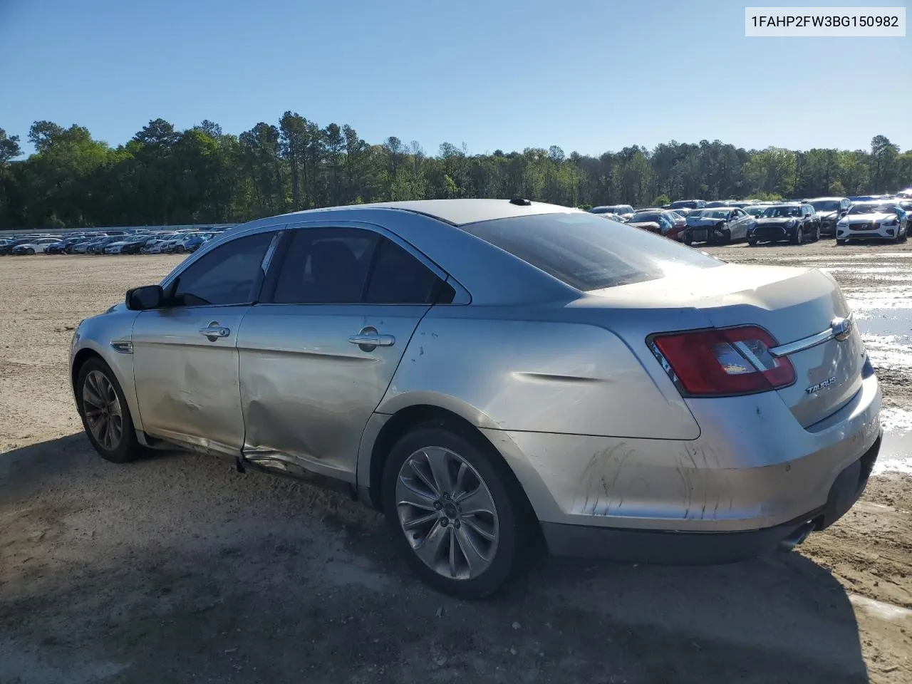 2011 Ford Taurus Limited VIN: 1FAHP2FW3BG150982 Lot: 49661524