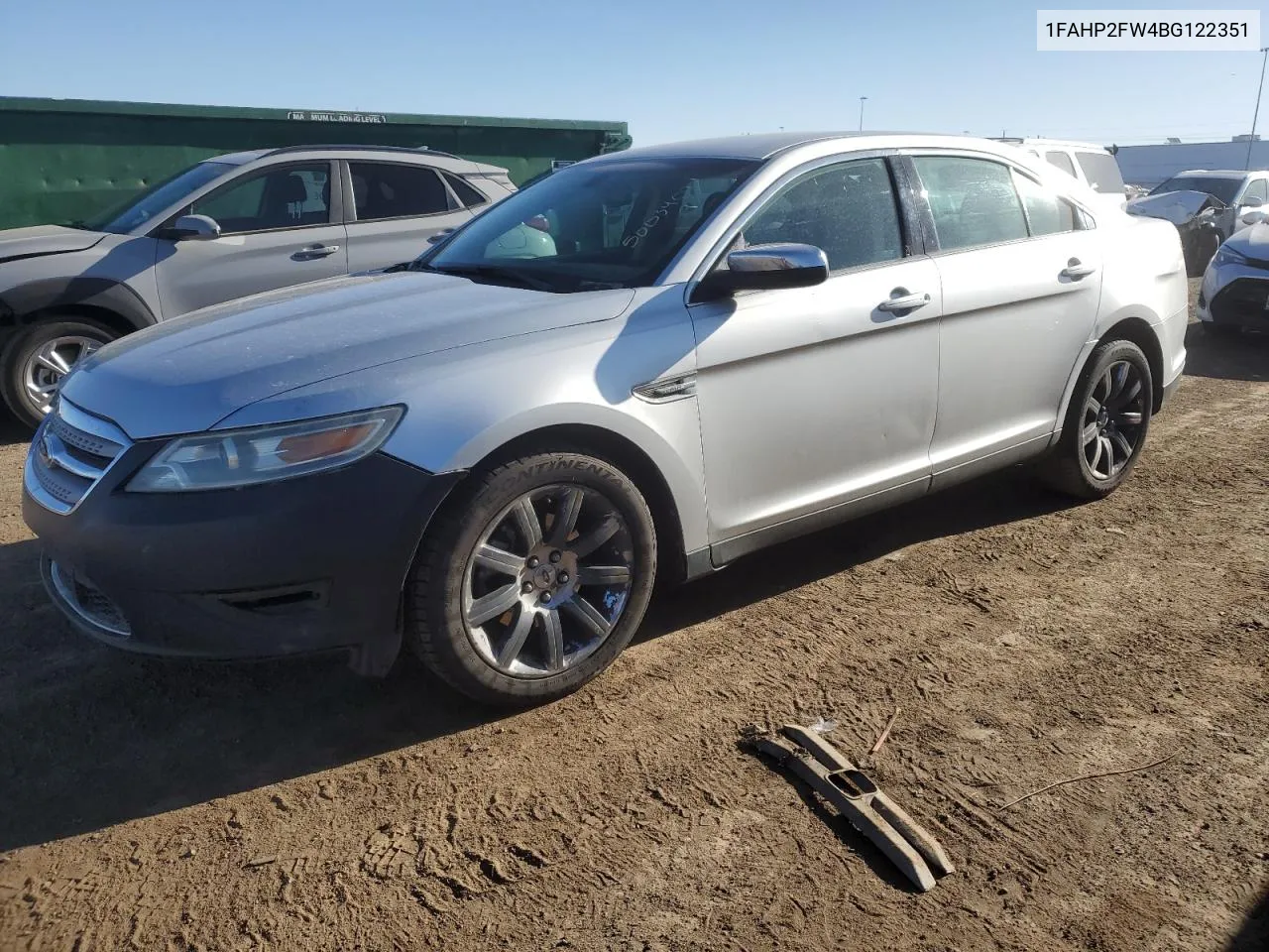 1FAHP2FW4BG122351 2011 Ford Taurus Limited