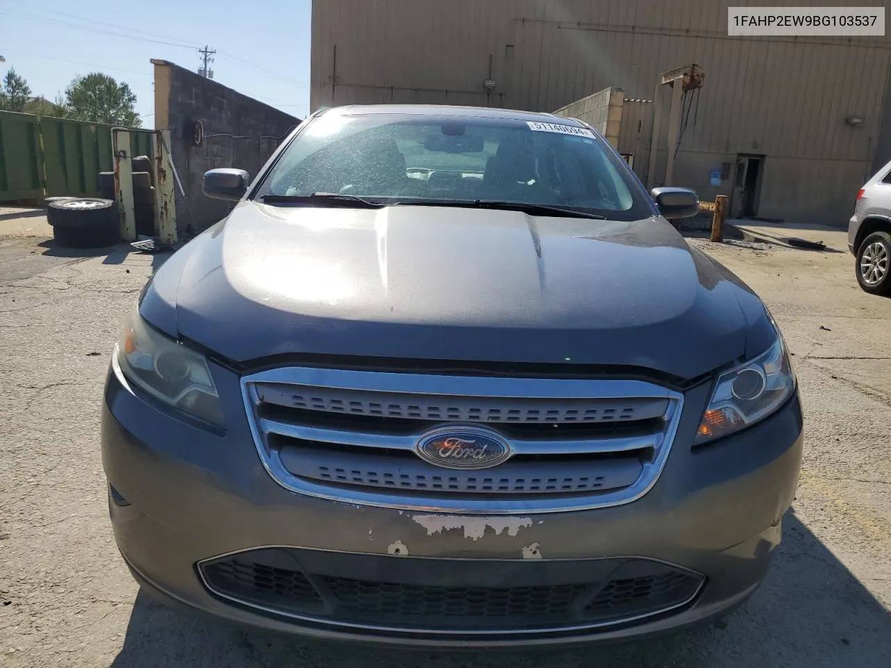 1FAHP2EW9BG103537 2011 Ford Taurus Sel