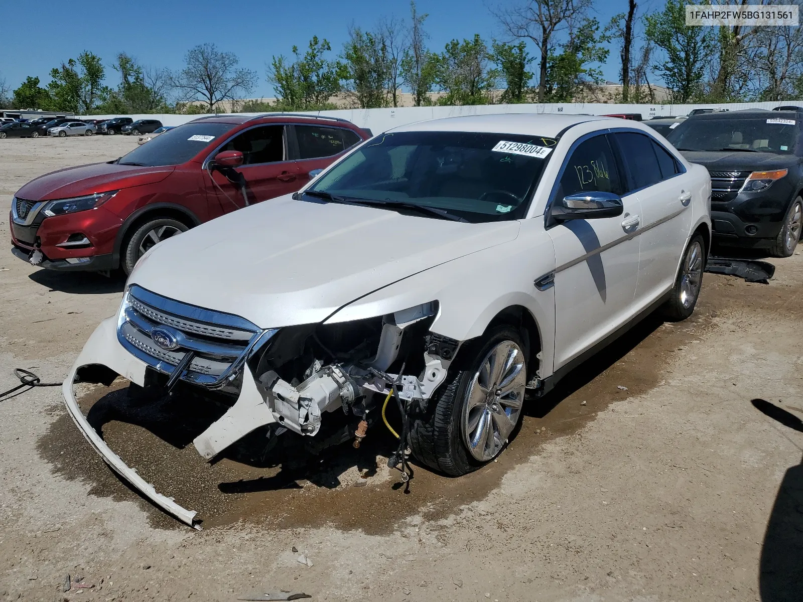 2011 Ford Taurus Limited VIN: 1FAHP2FW5BG131561 Lot: 51298004