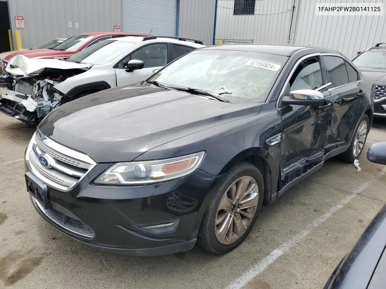 2011 Ford Taurus Limited VIN: 1FAHP2FW2BG141125 Lot: 52156924