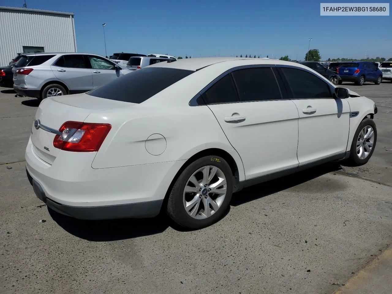 2011 Ford Taurus Sel VIN: 1FAHP2EW3BG158680 Lot: 52900484