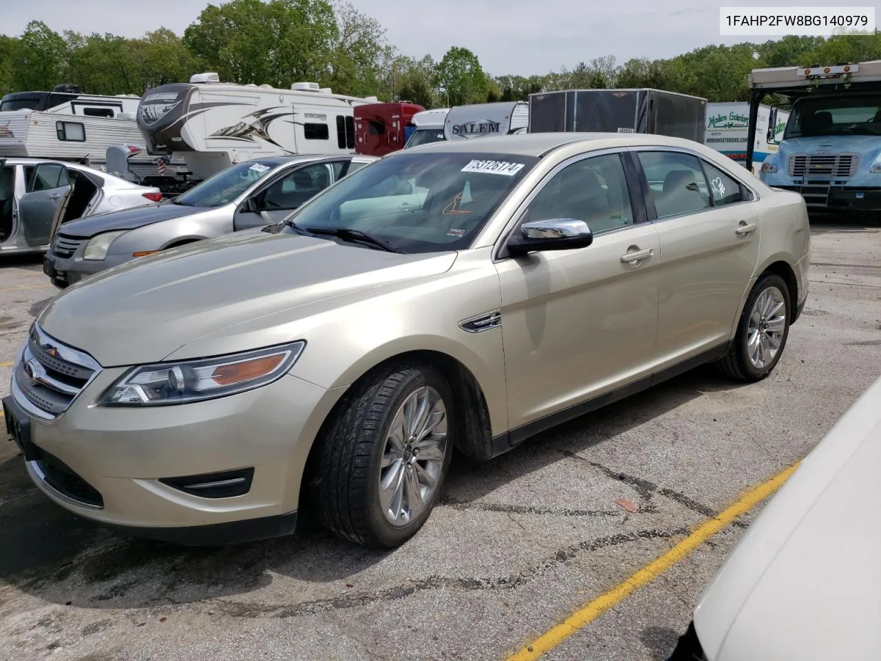 1FAHP2FW8BG140979 2011 Ford Taurus Limited