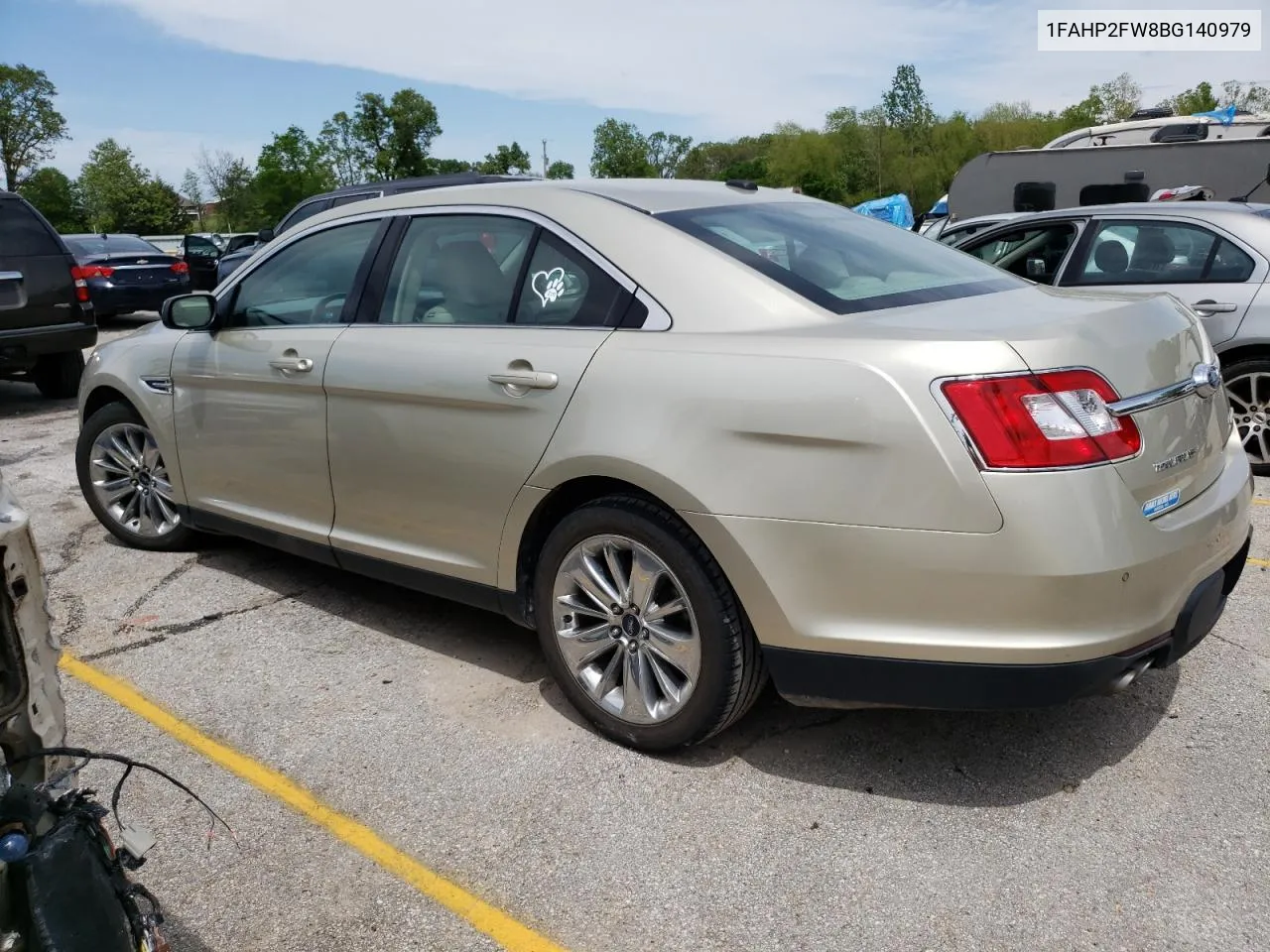 2011 Ford Taurus Limited VIN: 1FAHP2FW8BG140979 Lot: 53126174