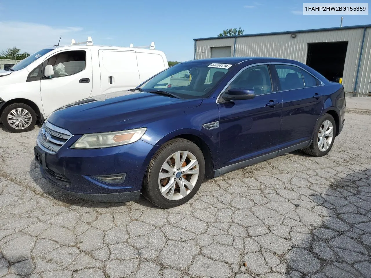 2011 Ford Taurus Sel VIN: 1FAHP2HW2BG155359 Lot: 53254104