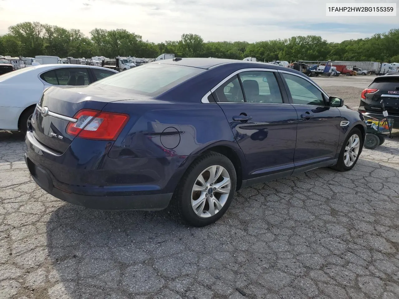 2011 Ford Taurus Sel VIN: 1FAHP2HW2BG155359 Lot: 53254104