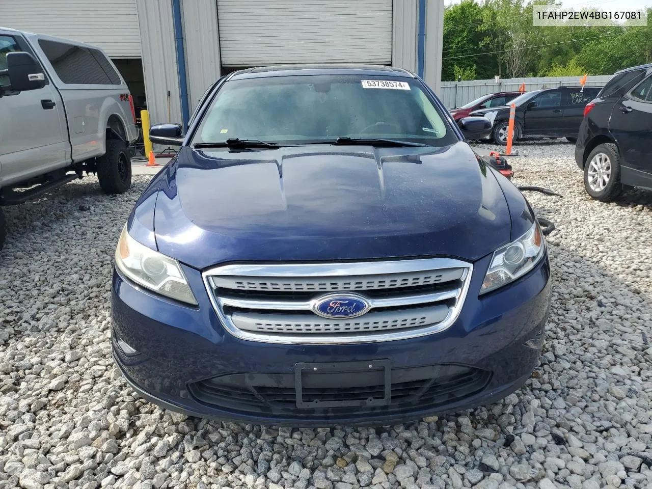 2011 Ford Taurus Sel VIN: 1FAHP2EW4BG167081 Lot: 53738574