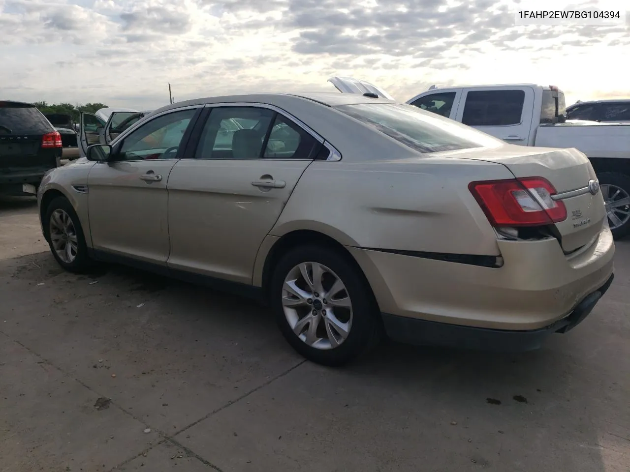 2011 Ford Taurus Sel VIN: 1FAHP2EW7BG104394 Lot: 54219404