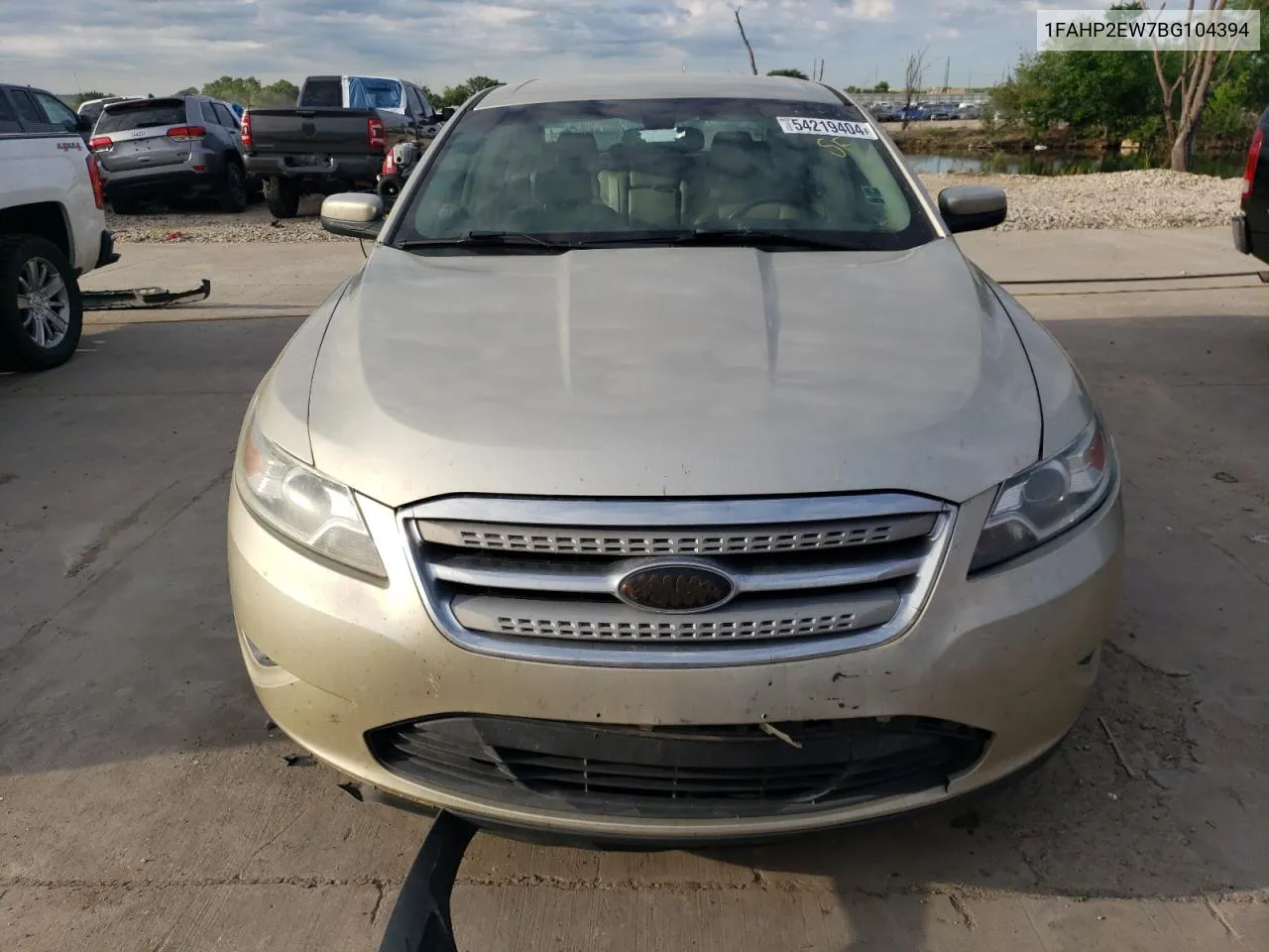 2011 Ford Taurus Sel VIN: 1FAHP2EW7BG104394 Lot: 54219404