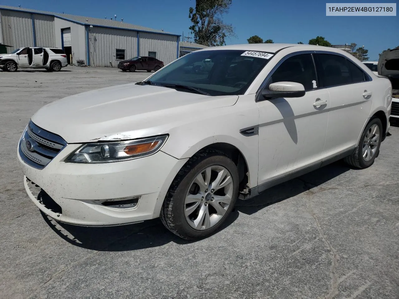 2011 Ford Taurus Sel VIN: 1FAHP2EW4BG127180 Lot: 54457694