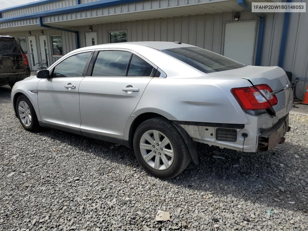 2011 Ford Taurus Se VIN: 1FAHP2DW1BG148053 Lot: 57012324