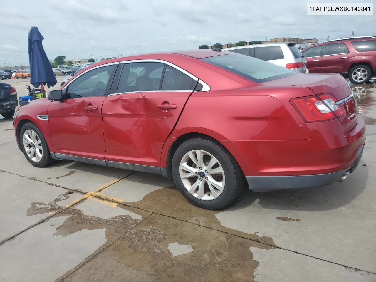 2011 Ford Taurus Sel VIN: 1FAHP2EWXBG140841 Lot: 57076934