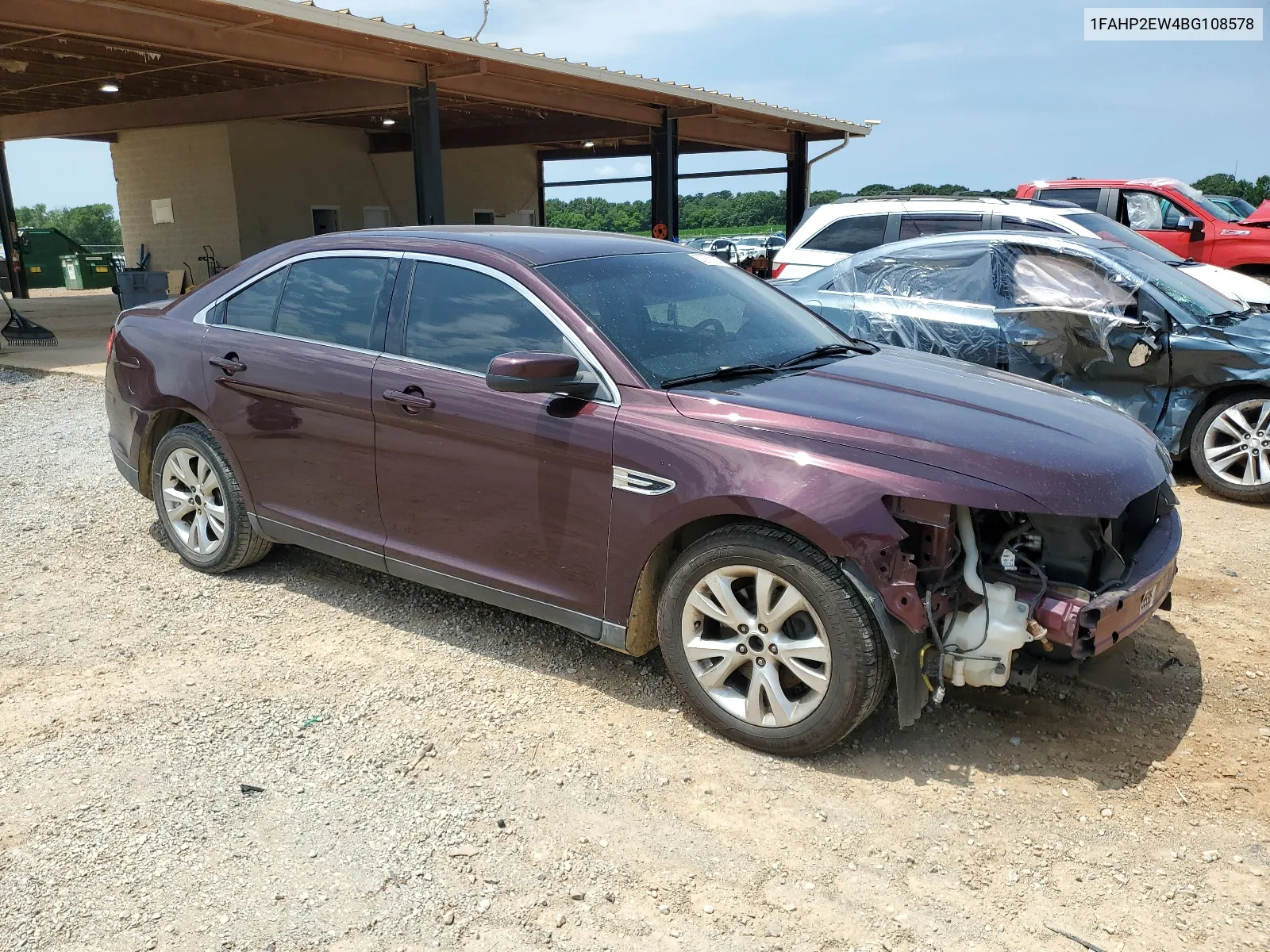 2011 Ford Taurus Sel VIN: 1FAHP2EW4BG108578 Lot: 57971124