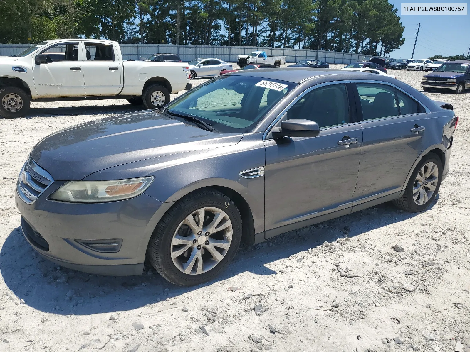 2011 Ford Taurus Sel VIN: 1FAHP2EW8BG100757 Lot: 60717744