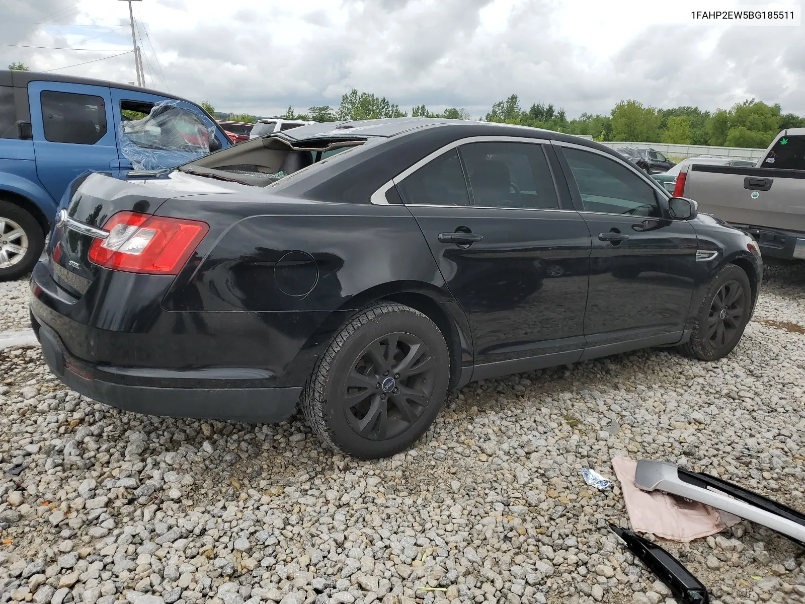 2011 Ford Taurus Sel VIN: 1FAHP2EW5BG185511 Lot: 61304404