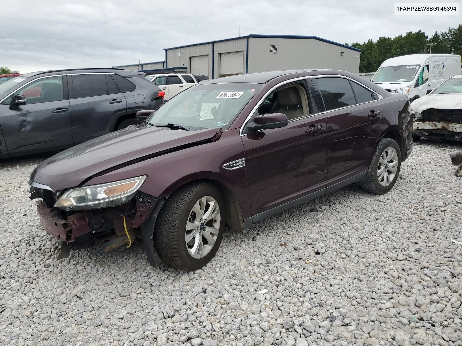 2011 Ford Taurus Sel VIN: 1FAHP2EW8BG146394 Lot: 61656694