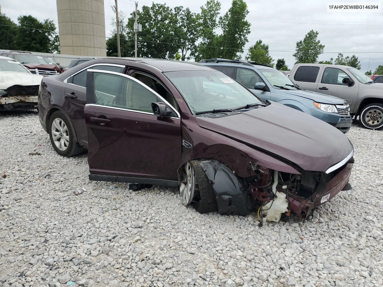 2011 Ford Taurus Sel VIN: 1FAHP2EW8BG146394 Lot: 61656694