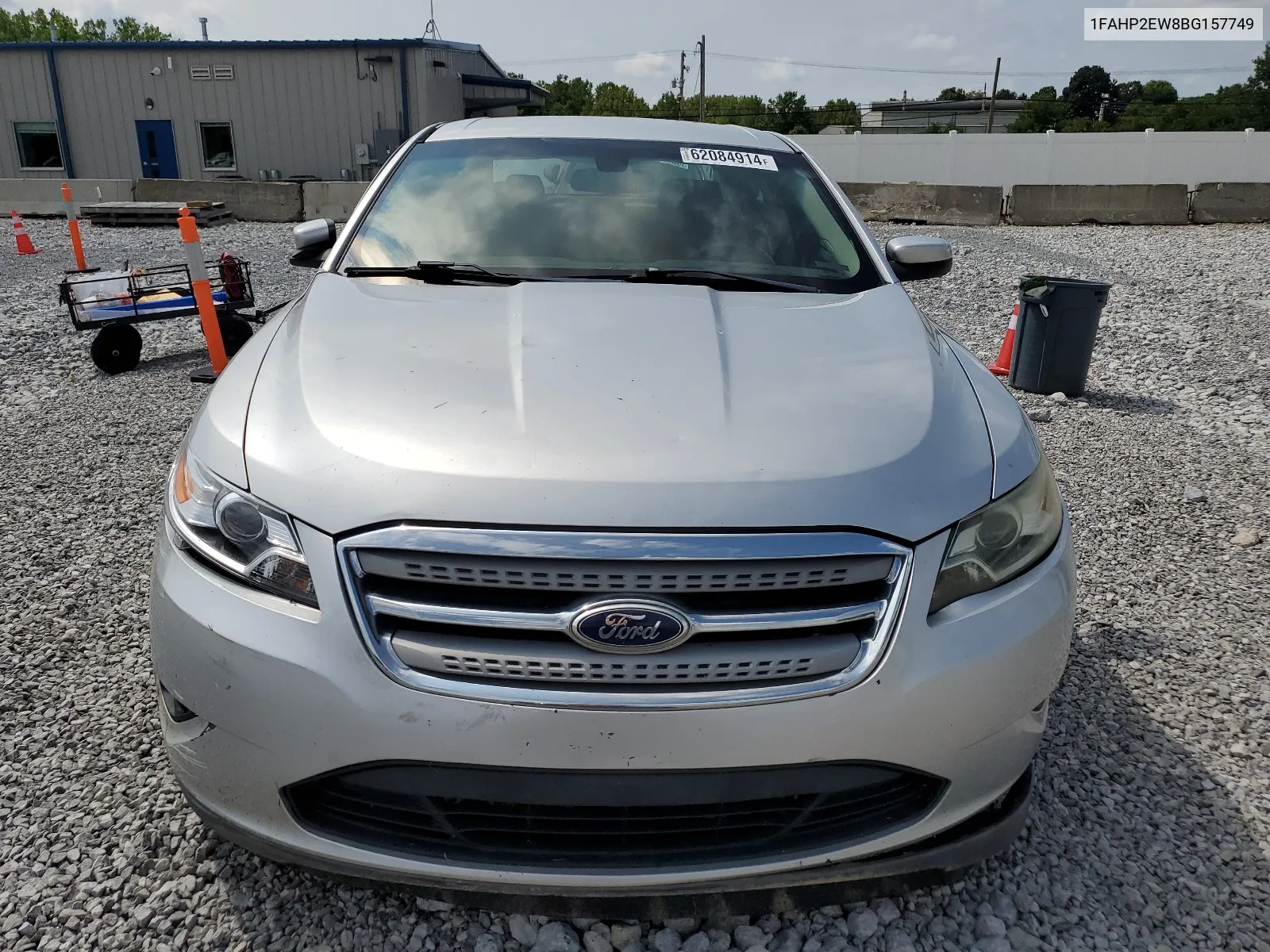 2011 Ford Taurus Sel VIN: 1FAHP2EW8BG157749 Lot: 62084914