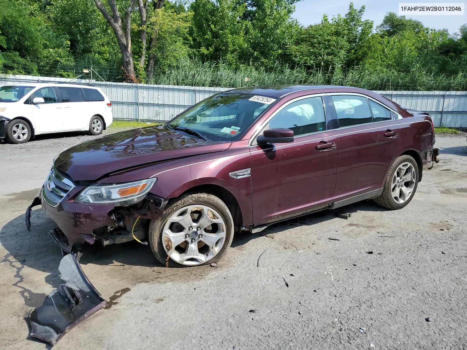 2011 Ford Taurus Sel VIN: 1FAHP2EW2BG112046 Lot: 63425254