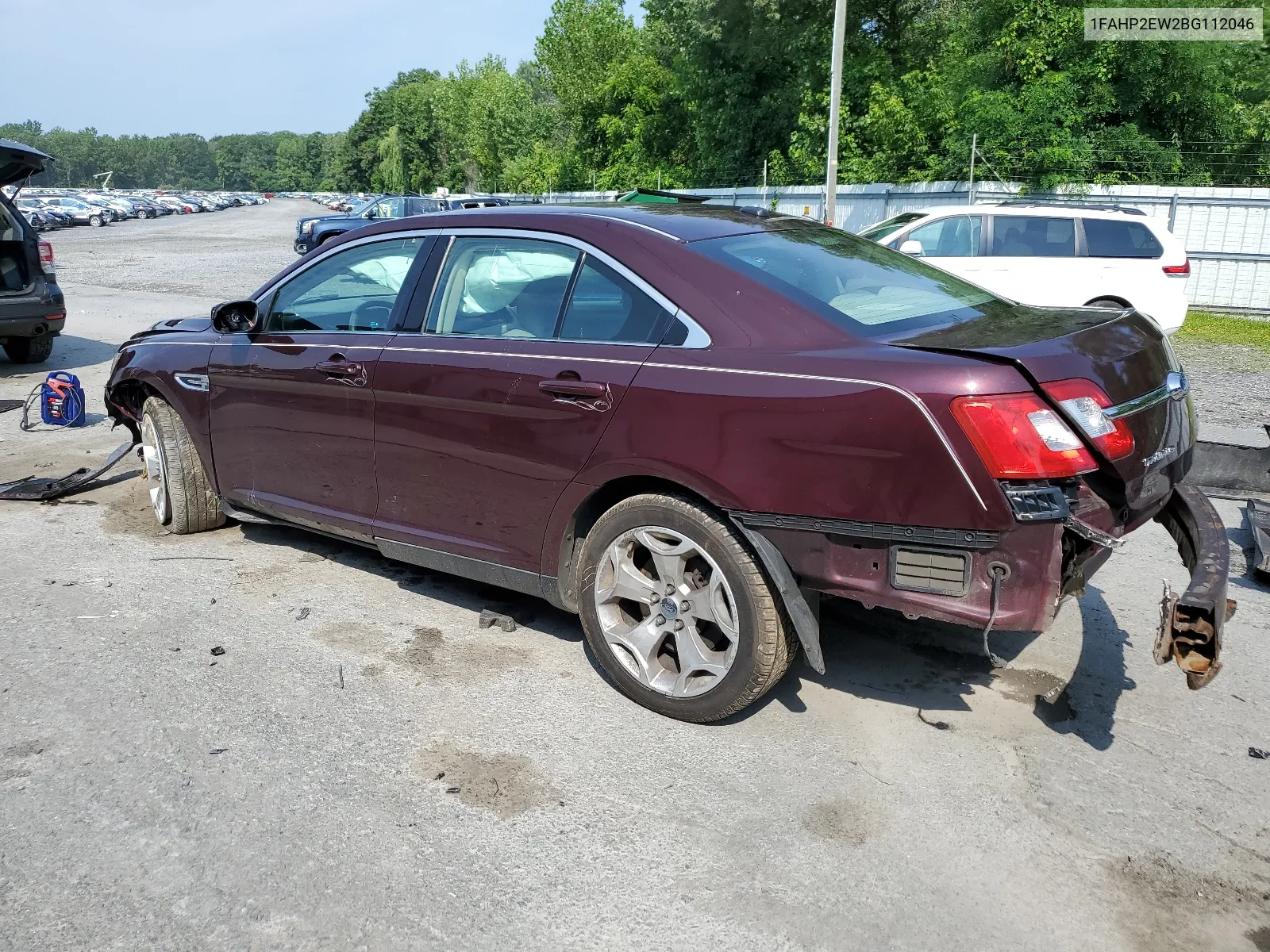 2011 Ford Taurus Sel VIN: 1FAHP2EW2BG112046 Lot: 63425254