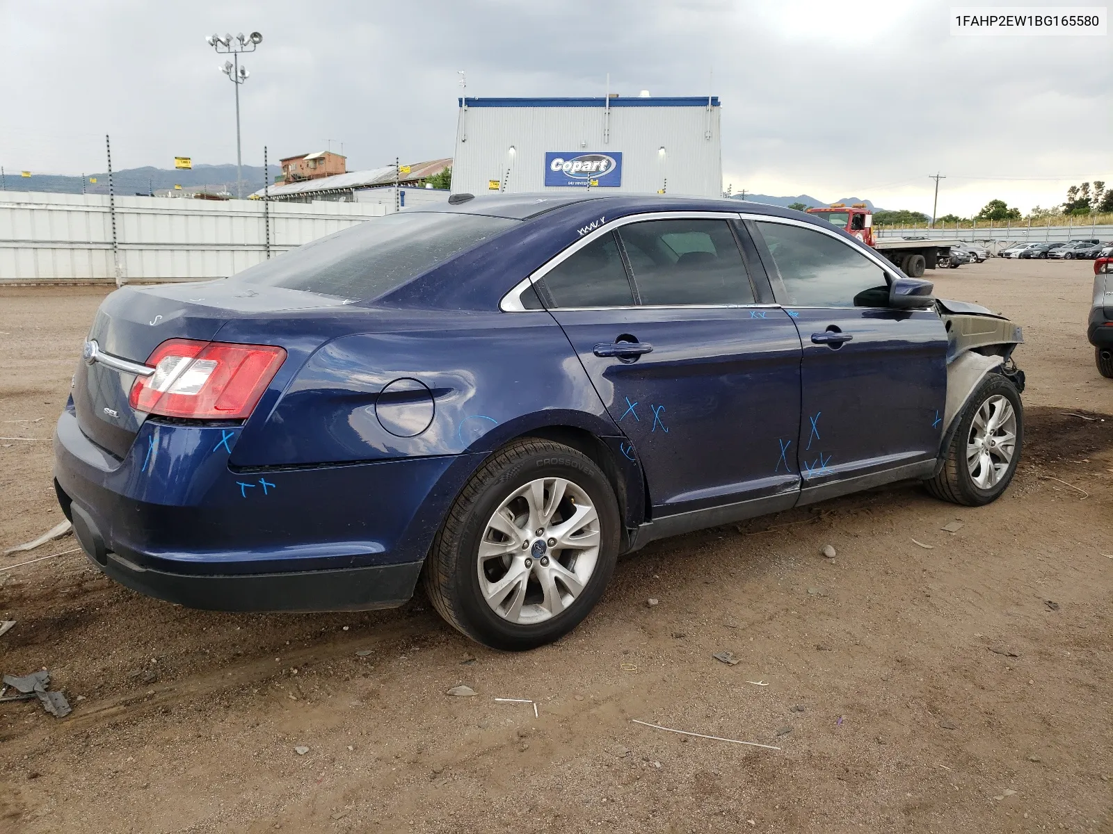 2011 Ford Taurus Sel VIN: 1FAHP2EW1BG165580 Lot: 63657094